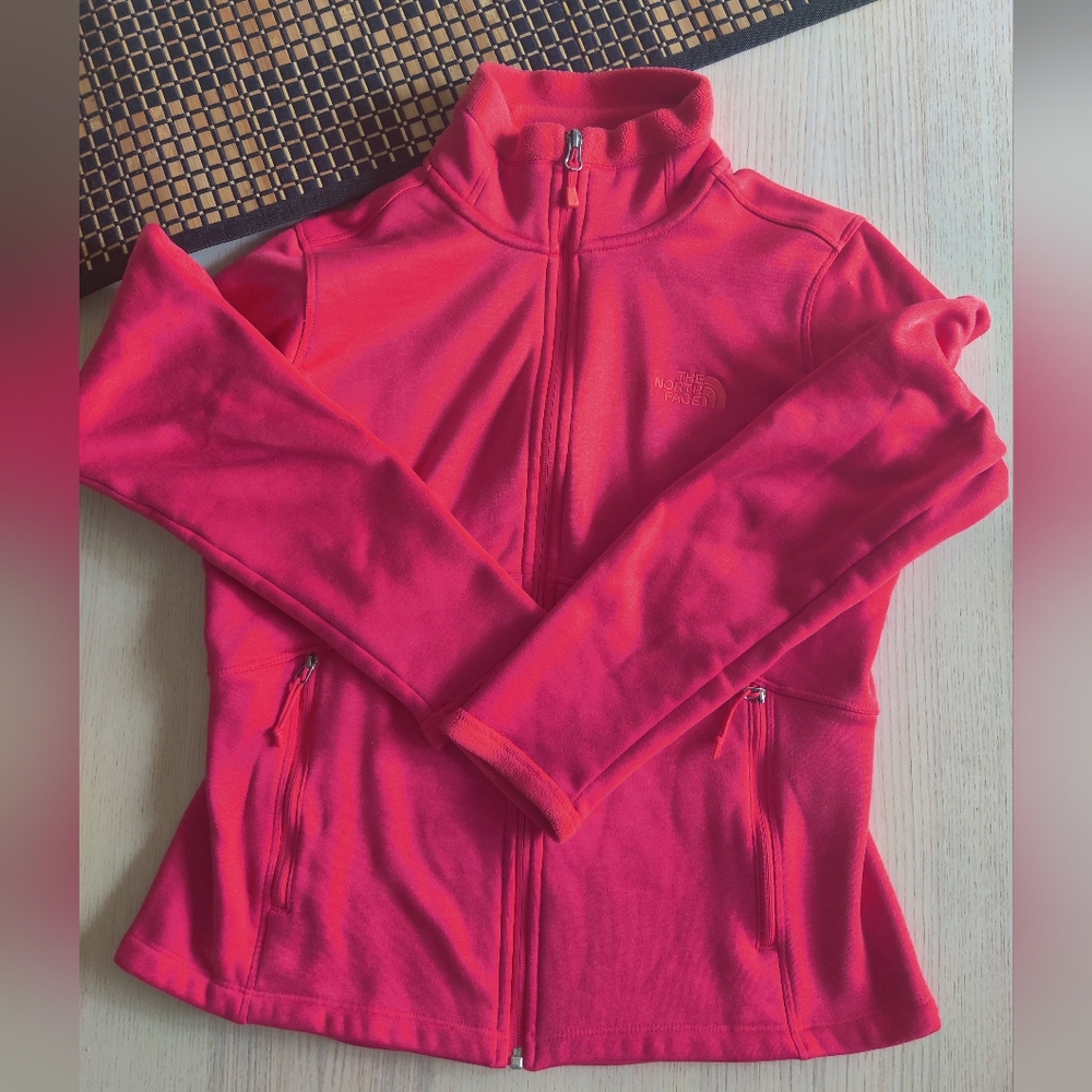 The North face women pink sweater size M